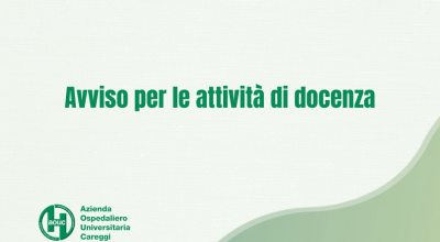 Avviso per le attività di docenza nei Corsi di Studio delle Professioni Sanitarie dell’Università degli Studi di Firenze -Anno Accademico 2025/26