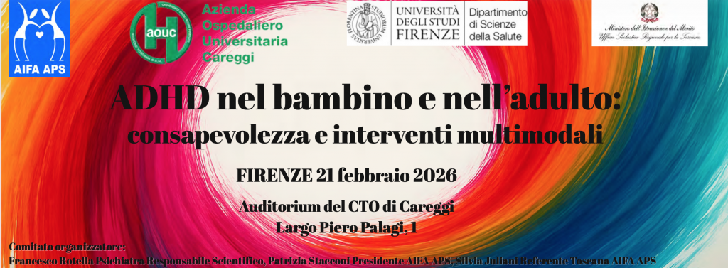 Convegno ADHD nel bambino e nell’adulto, consapevolezza e interventi multimodali, CTO 21/02/26
