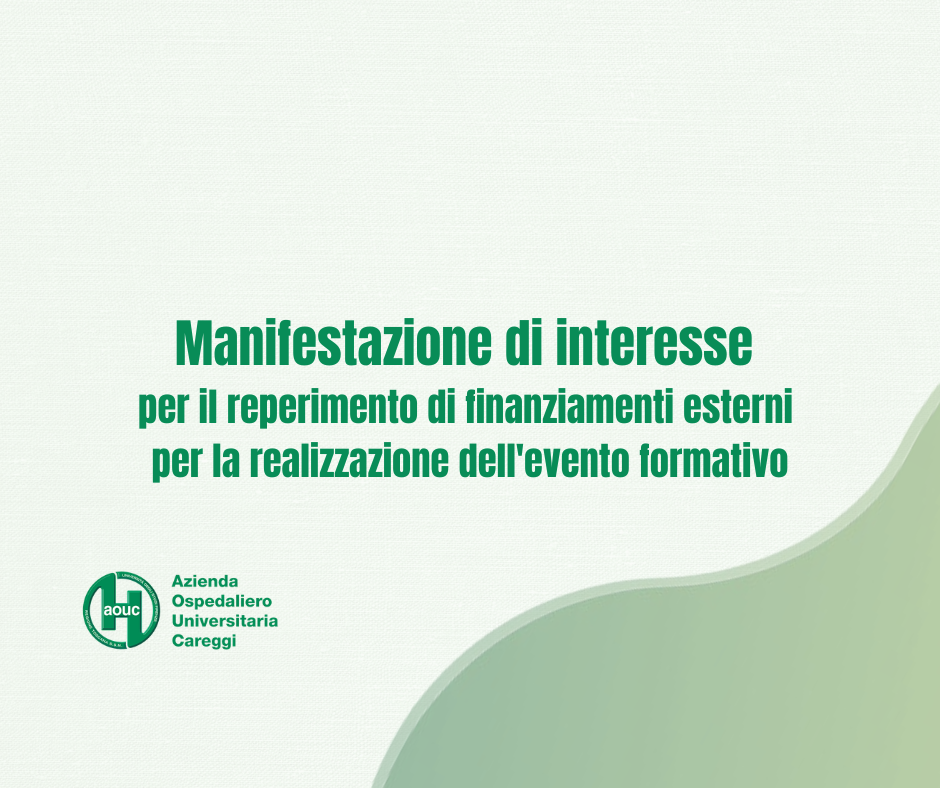 Manifestazione di interesse per sponsorizzazione – evento “Fragilità ossea rara: osteogenesi imperfetta”